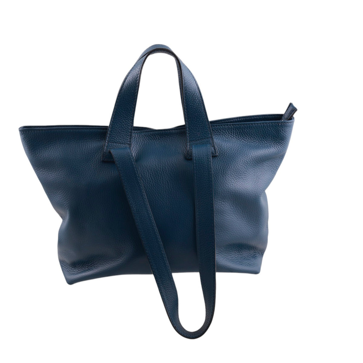 Borsa Shopper in vera Pelle Dollaro