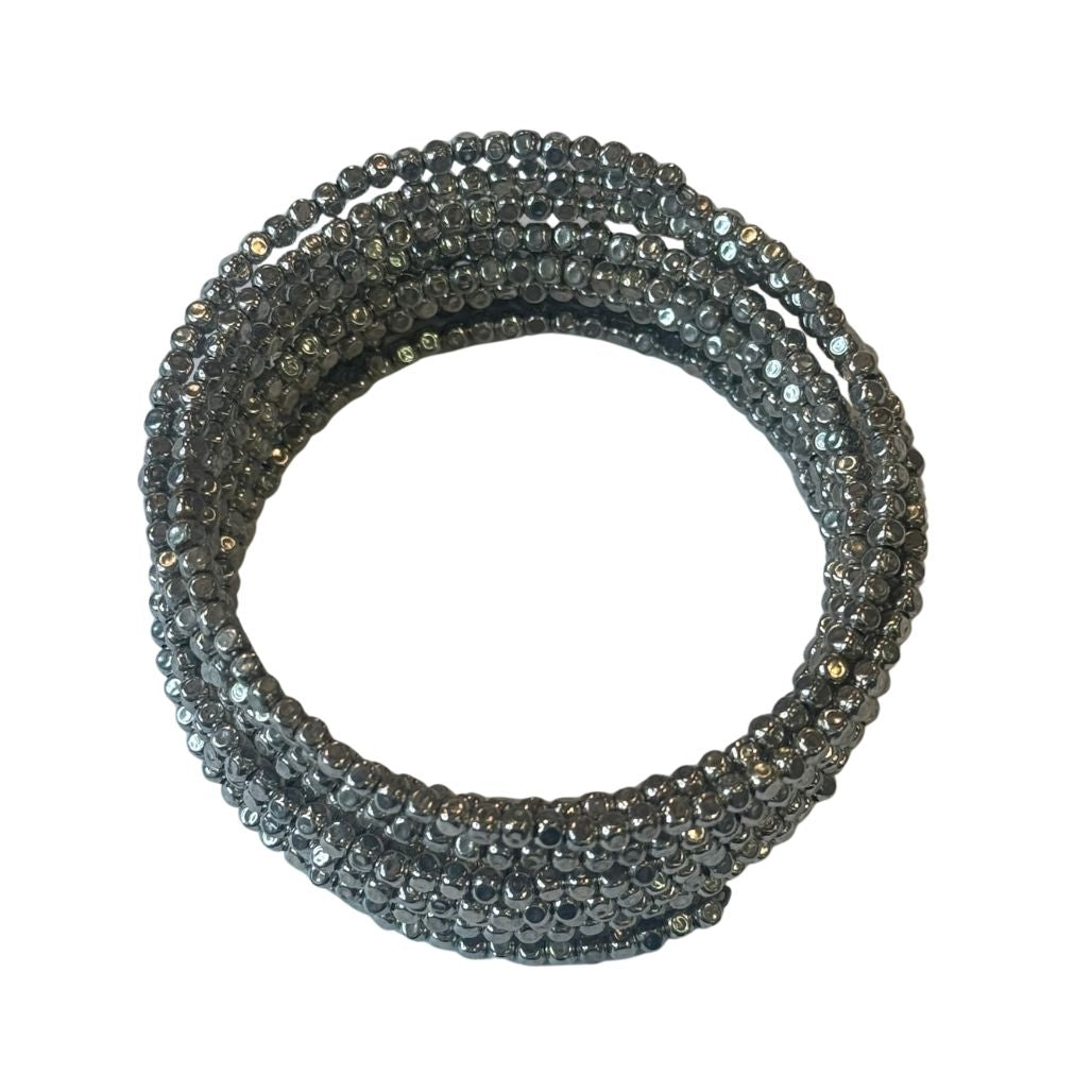 Bracciale a spirale con cubetti