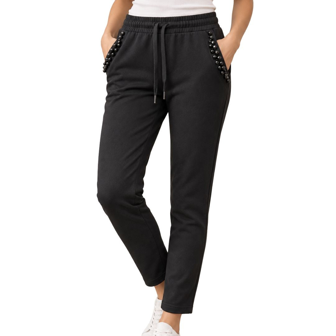 Pantalone tuta gioiello a sigaretta