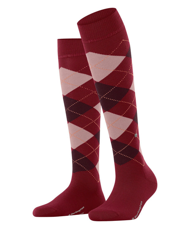 Calzini donna lunghi Marylebone rombi Burlington
