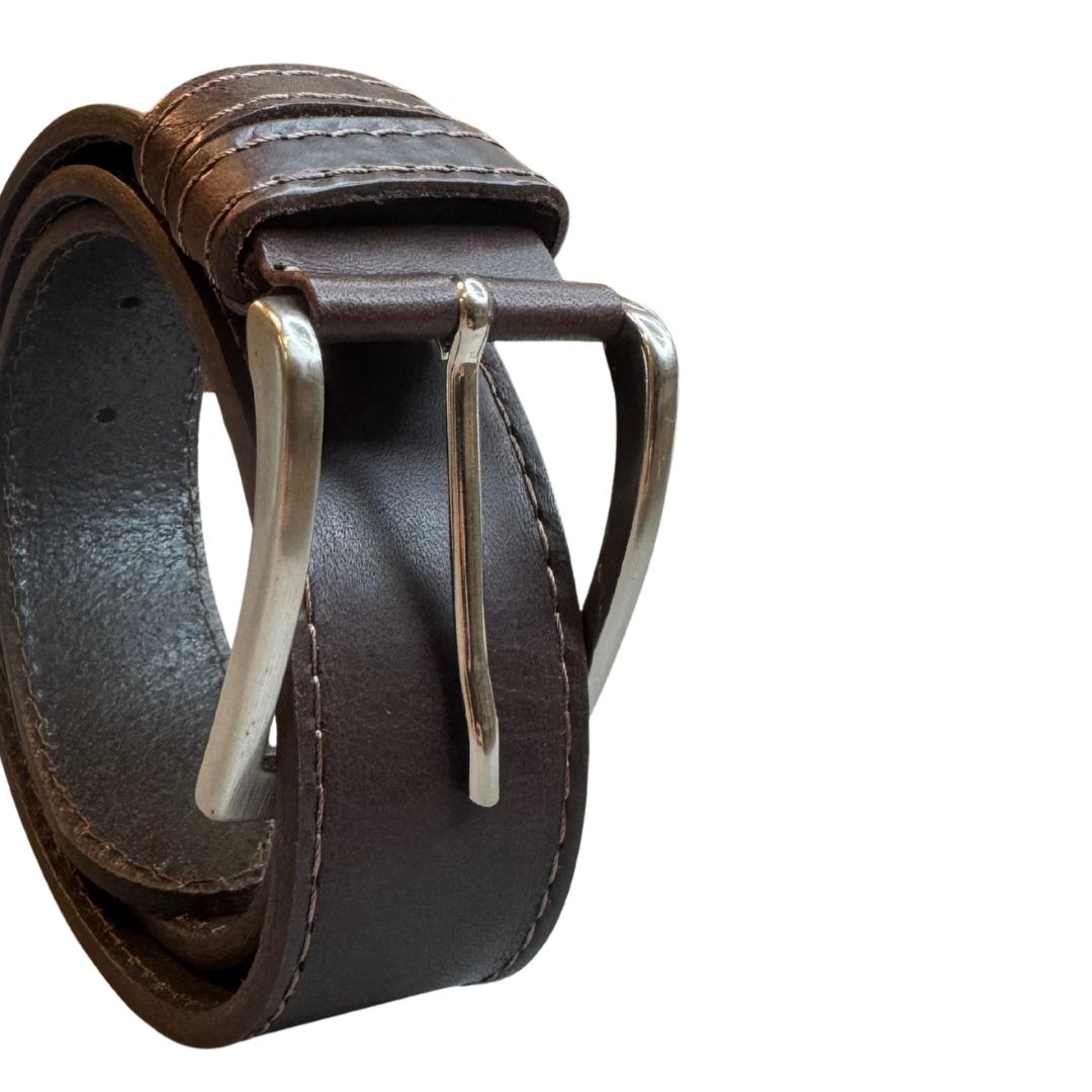 Cintura uomo in cuoio Made in Italy