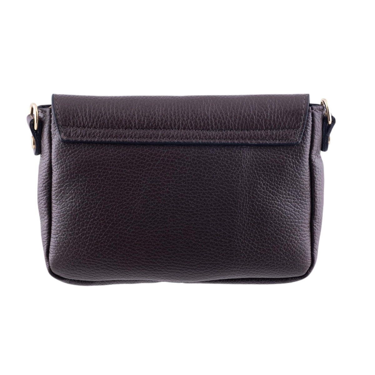 Borsina in pelle dollaro con tracolla oro e chiusura dorata con ape