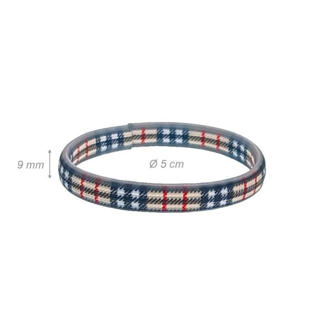 Elastico-Braccialetto Unisex Stampa Tartan