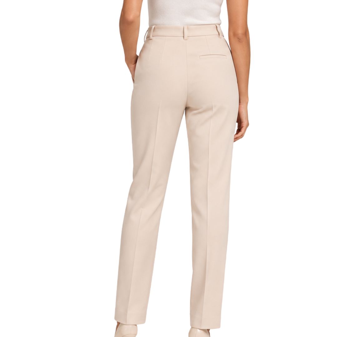 Pantalone donna Edda tasca chino e finta tasca a filetto dietro