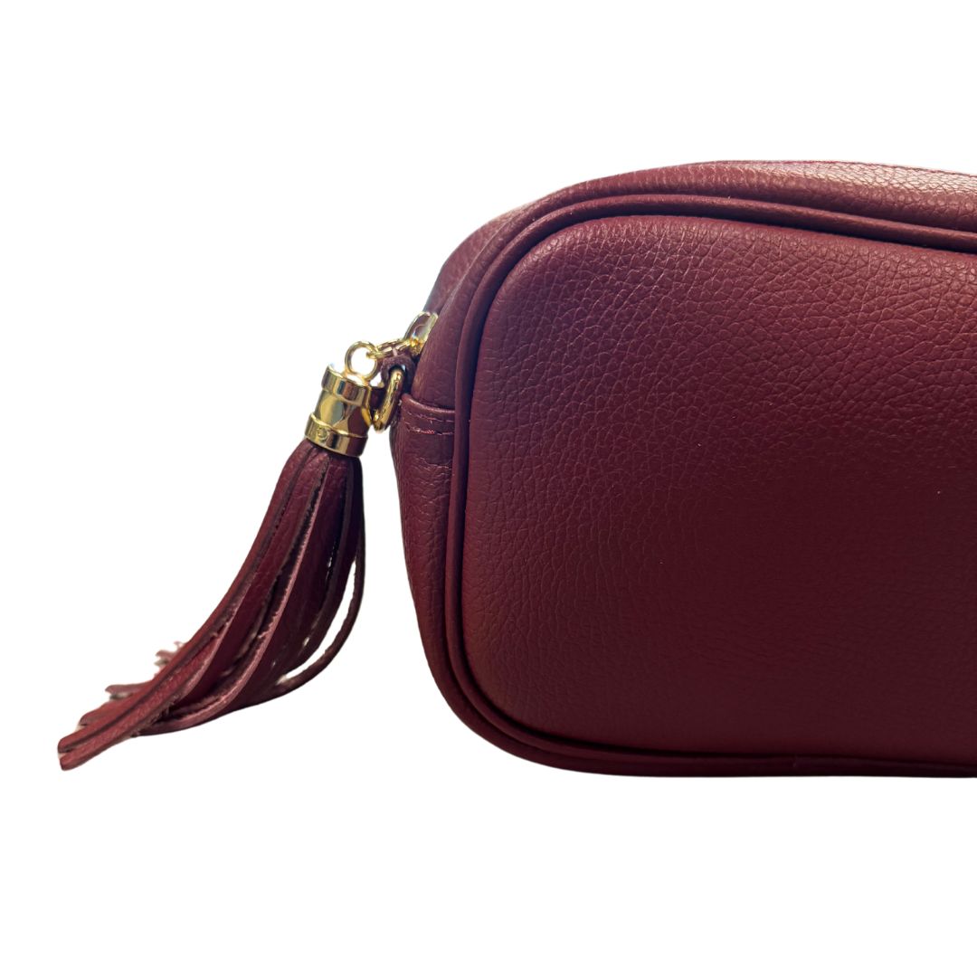 Borsa cubotto in pelle