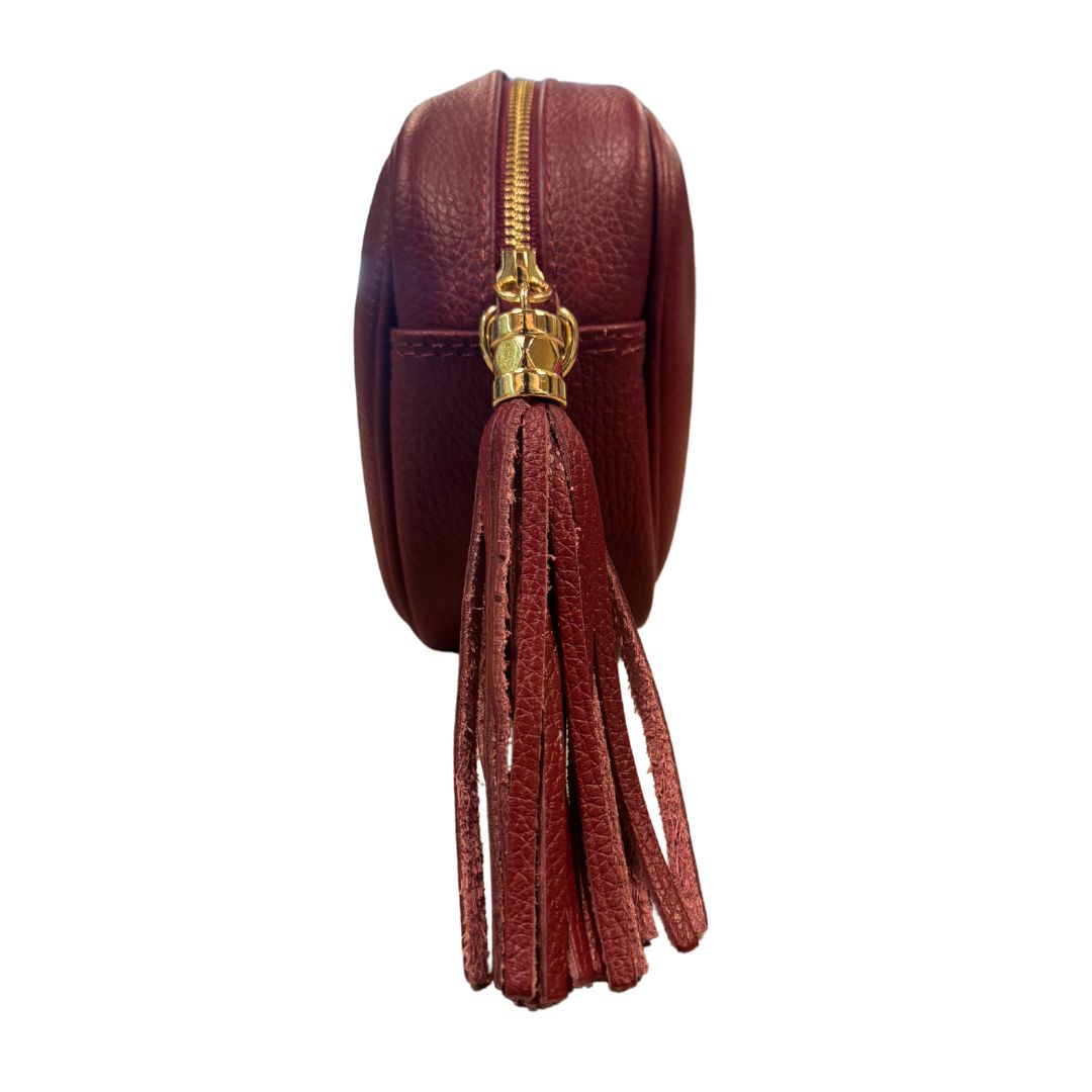 Borsa cubotto in pelle