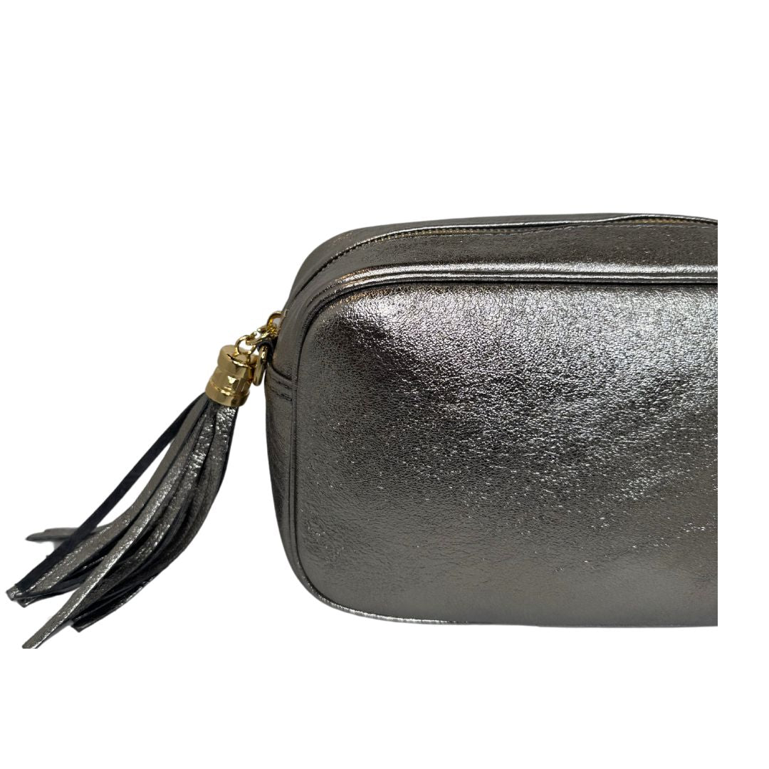 Borsa cubotto in pelle