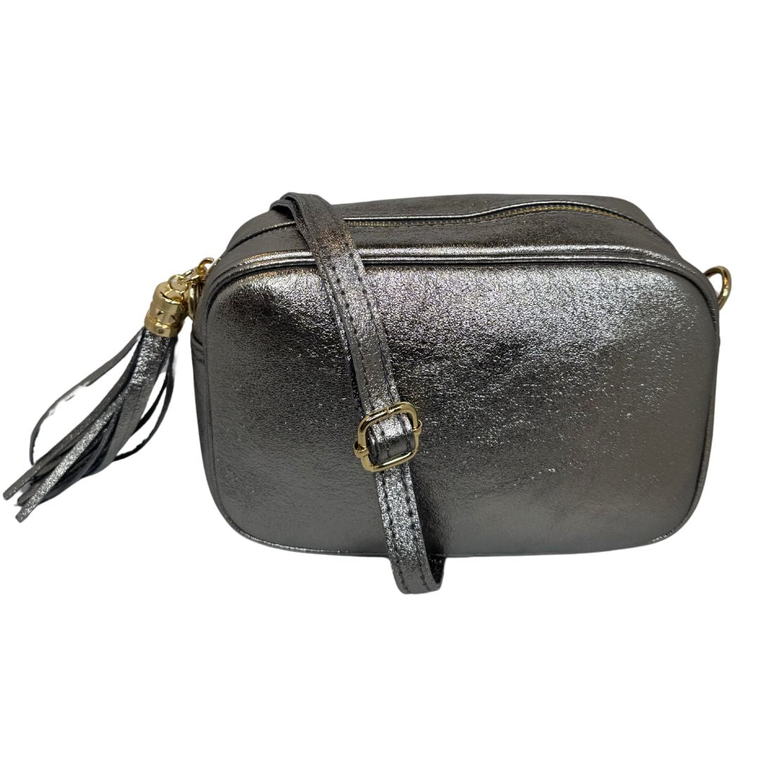 Borsa cubotto in pelle