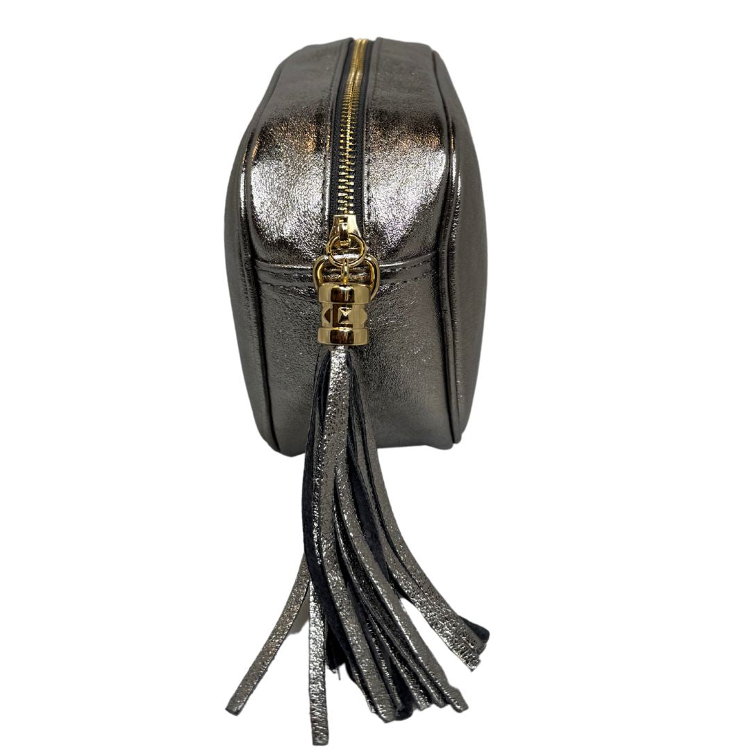 Borsa cubotto in pelle