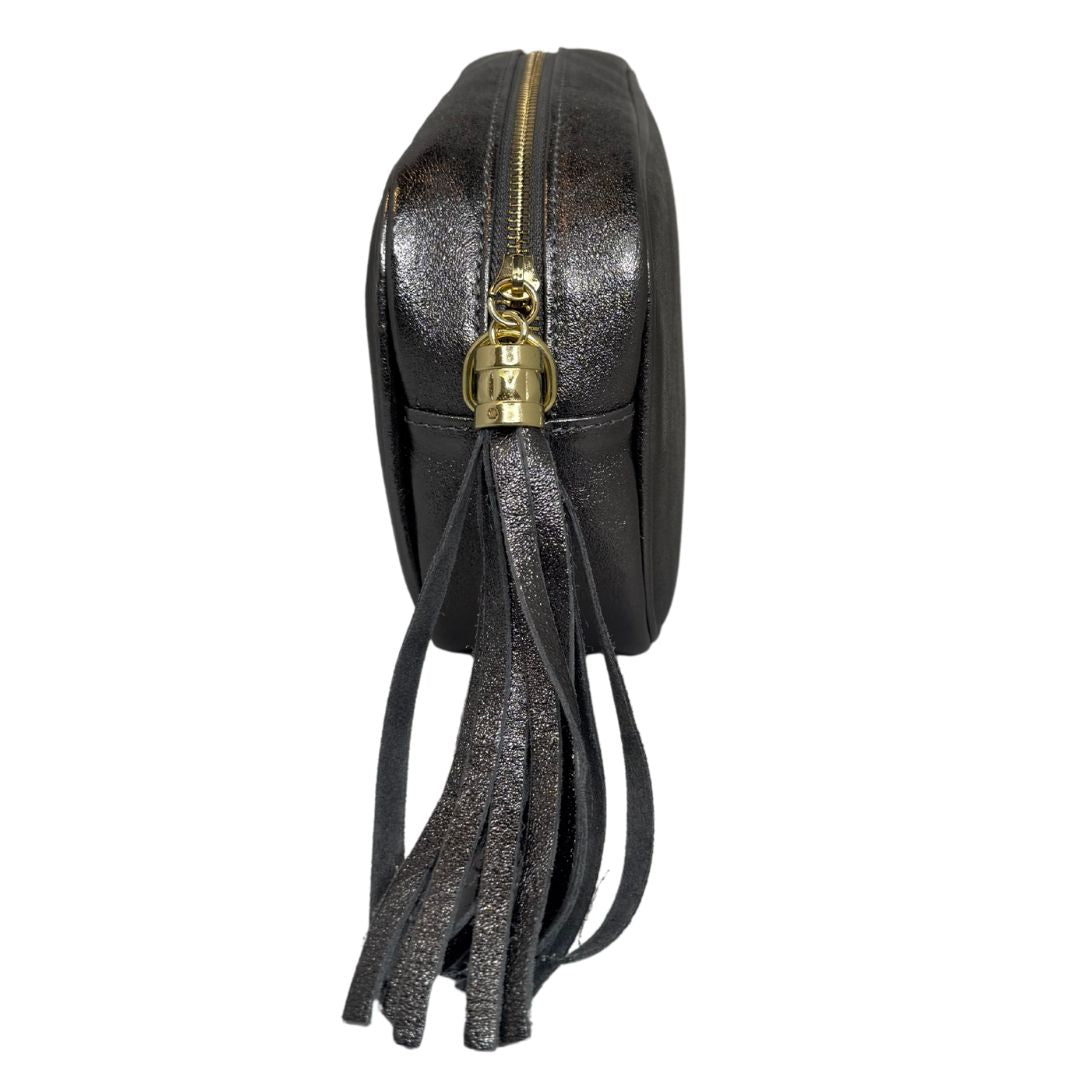 Borsa cubotto in pelle