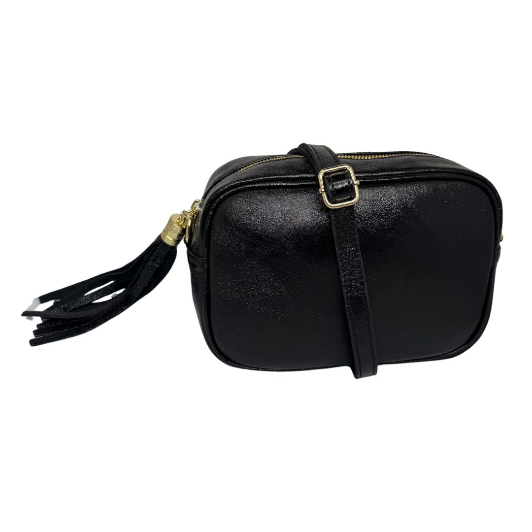 Borsa cubotto in pelle