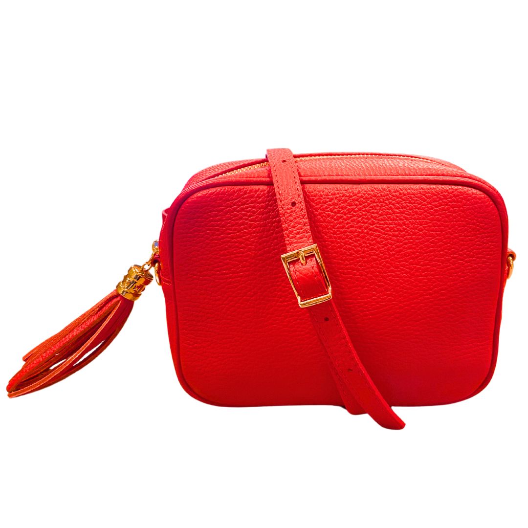 Borsa cubotto in pelle
