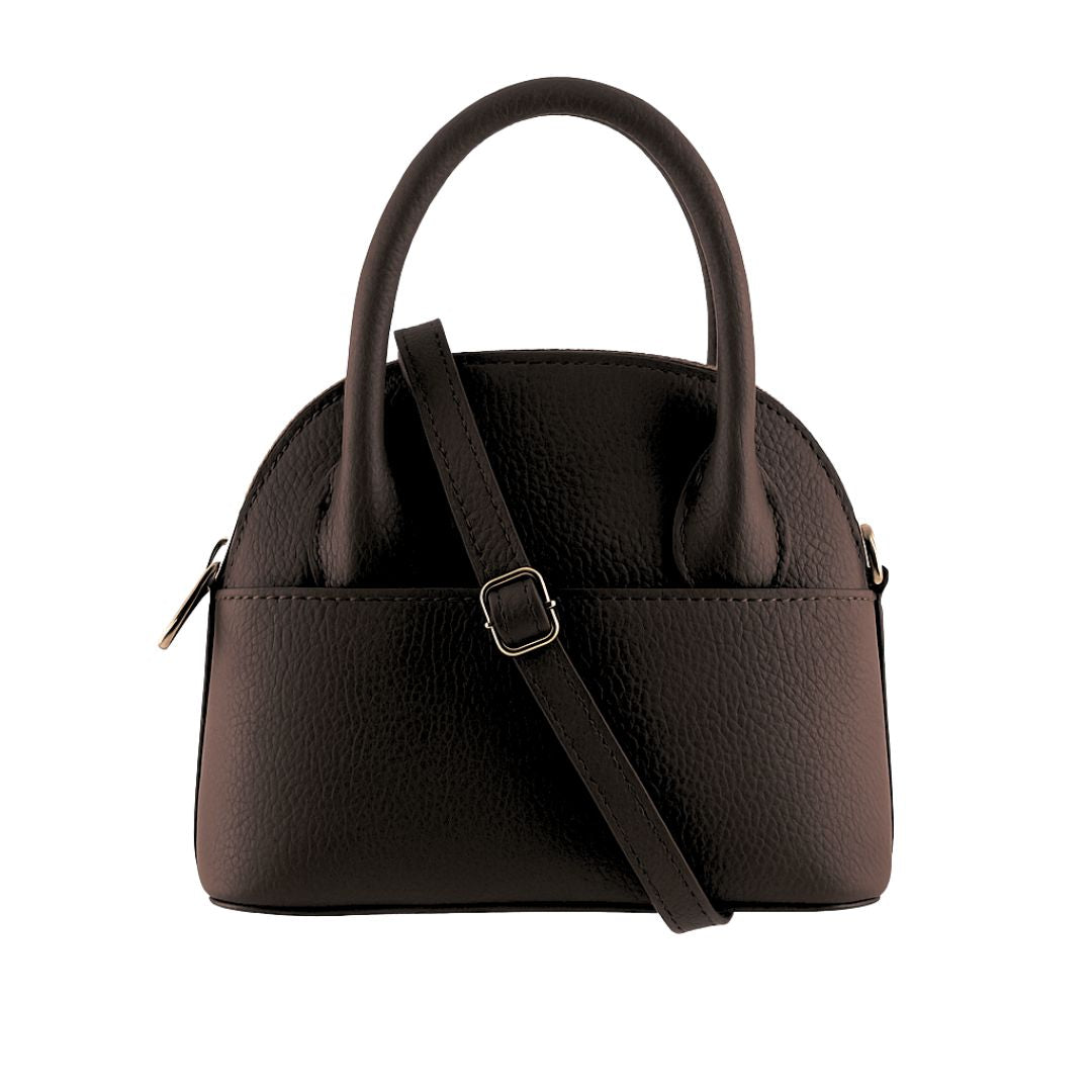 Borsa a Mano in Pelle Martellata