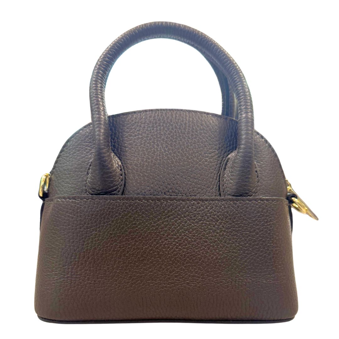 Borsa a Mano in Pelle Martellata