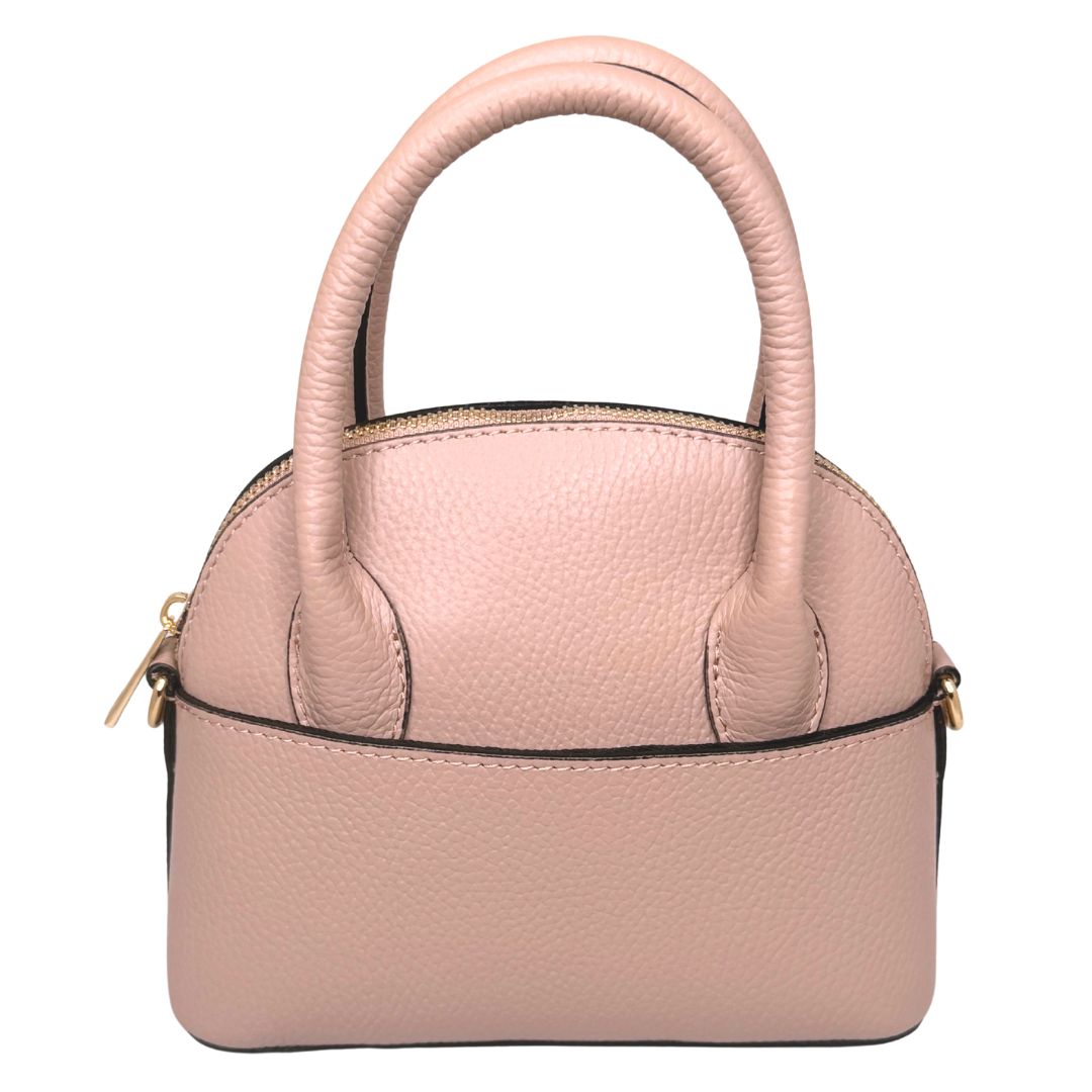 Borsa a Mano in Pelle Martellata