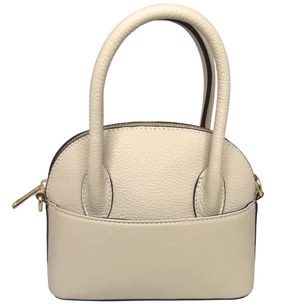 Borsa a Mano in Pelle Martellata