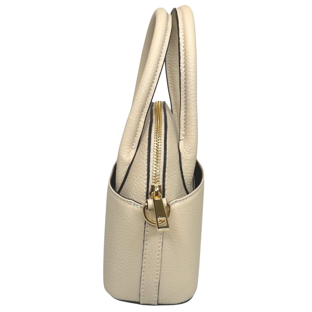 Borsa a Mano in Pelle Martellata