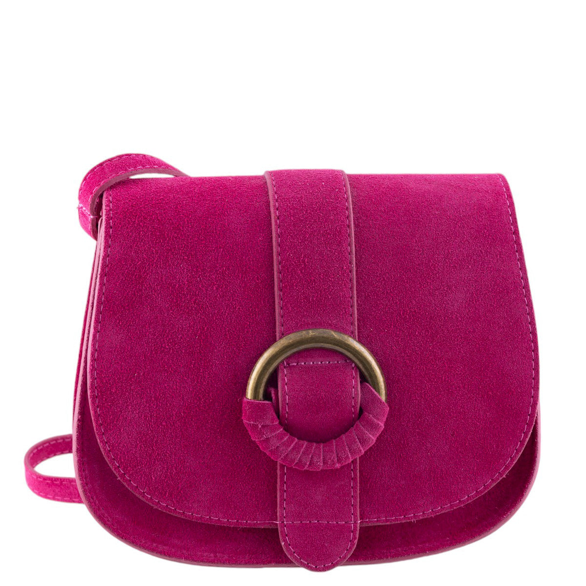 Borsa Boho Chic in Pelle Scamosciata