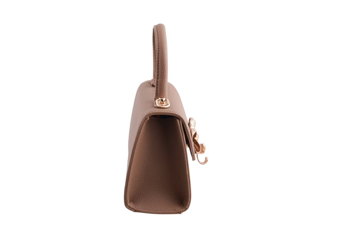 Borsa donna trapezio con fiocco