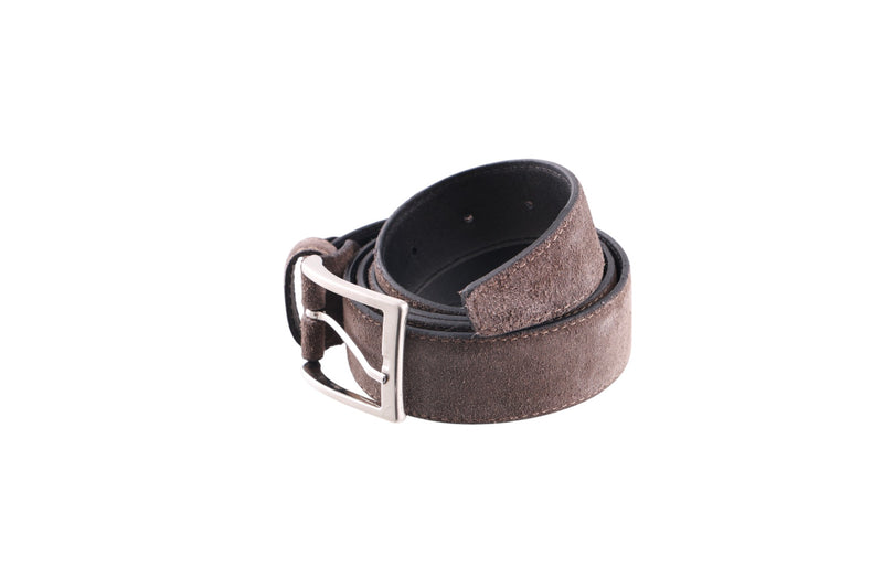 Cintura uomo camoscio pelle