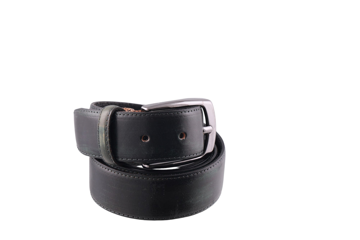 Cintura Uomo in Pelle di Vitello Liscia-Made in Italy